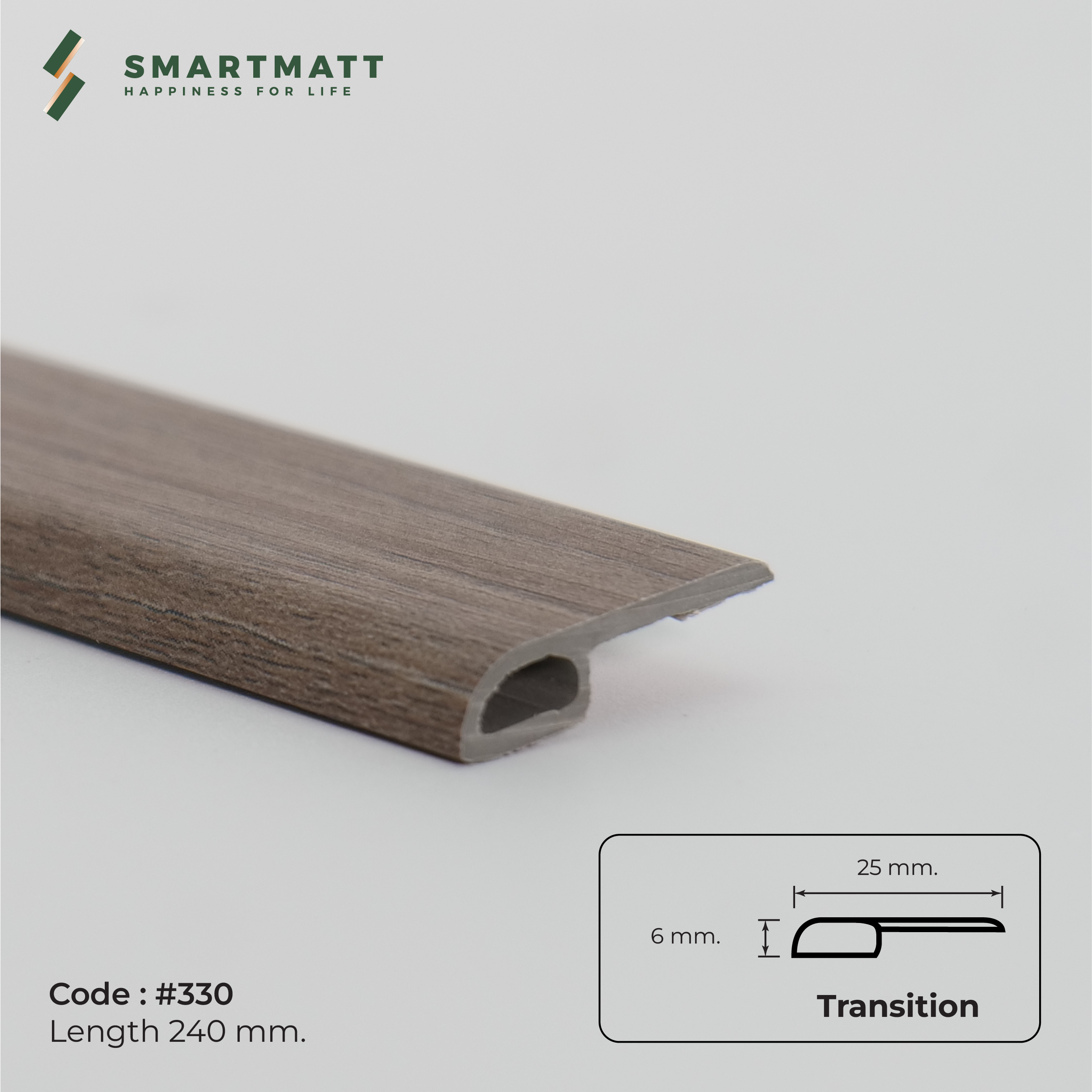ตัวจบต่างระดับ(Transition) สี LM-330